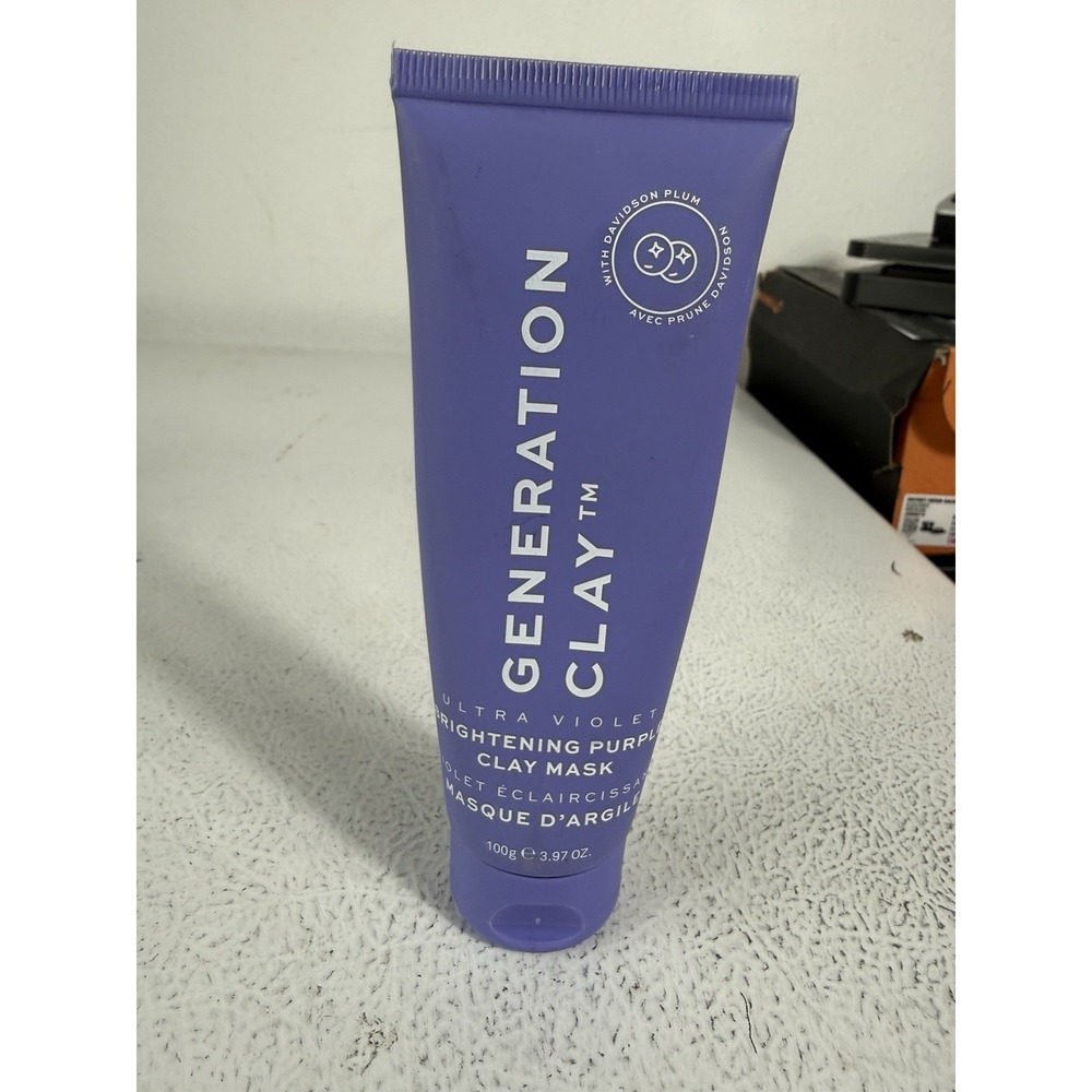 Generation Skin Ultra Violet Brightening Purple Clay Mask FULL SIZE 3.97‎ oz NEW